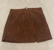 BlankNYC leather Skirt