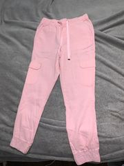 Pink Cargo Pants