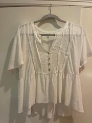 Boutique Gauze Top