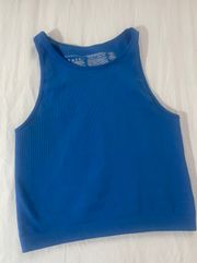 Primary Blue Crop Top 