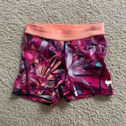 Colorful Nike Pros Size XS