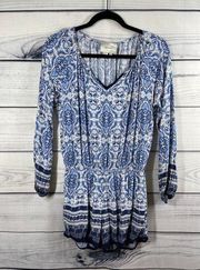 Anthropologie Elevenes Ikat Romper Size Small