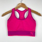 Puma | Hot Pink Seamless Sports Bra - Size M