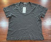 BUCK MASON FADED SLUB V NECK TEE