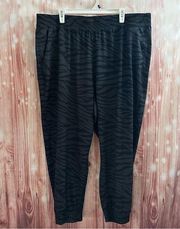 Old Navy Zebra Print Tech Stretch Jogger Pants