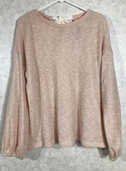 Doe + Rae women’s large long sleeve sweater