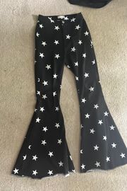 Black and White Star Jeans