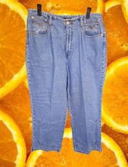 Denim‎ & Company Decorative Jeans Size 16