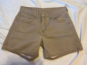 Levi Khaki Shorts