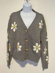 No Comment Daisy Cardigan SIZE M