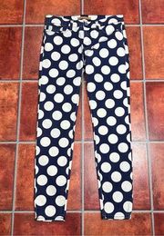 Rebecca Minkoff Dot Print Thompson Twill Jeans