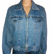 Vintage LA Blues studded denim jacket