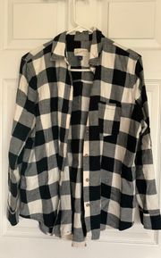 Black And White Flannel