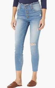 KUT Connie High Rise Ankle Skinny Jeans