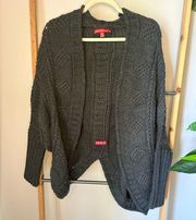 saks fifth avenue wool open cardigan size XS