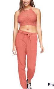 Victoria’s Secret PINK Rosebud Easy Joggers Pants size XS