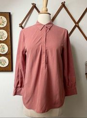 Cremieux Blush Pull Over Blouse XS