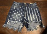 American Flag Shorts