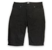 New York & Company Soho Jeans Black Bermuda Shorts 10