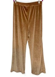 SKIMS Velour Wide Leg Pant in Sienna Large