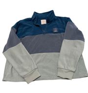 Moroccan Blue Polar Quarter Zip Fleece