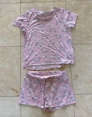 Jaclyn Intimates Unicorn Pajama Set Sz Large