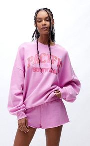 Pink Logo Sweatshirt