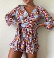 The Label Floral Romper