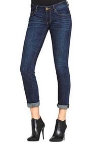 CAbi Tapered Leg Boyfriend Jeans Comet Wash Size 6 #917