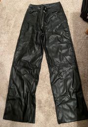 Misguided Leather Pants