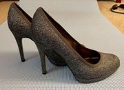 Ann Taylor  shimmering platform heels size 8. Excellent Condition.Beautiful‌