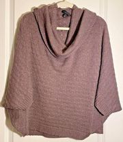 The Limited Womens Cowl Neck Sweater Size XS Brown‎ Cocoon style Pullover