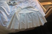 LIONESS/  White Tennis Skirt