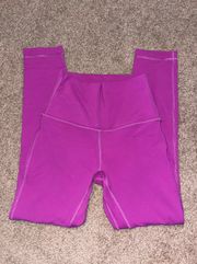 Purple/Pink Capri Leggings