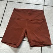 Lululemon  Wunder Train High-Rise Short 6" Ancient Copper