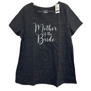 NWT Lane Bryant Mother of the Bride Graphic Tee T-Shirt Sz 14/16 Short Sleeve