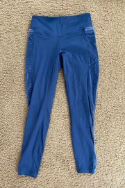 HIGH WAIST WINTER LEGGINGS Victorias Secret Blue