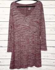 Sonoma Heather Knit Long Sleeve Sweater Dress XL