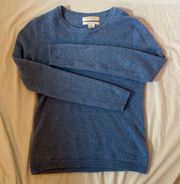 Blue Cashmere Sweater