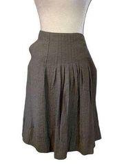 J. Jill A-Line Dark Green Skirt Size 16