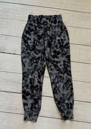 Athleta size small salutation blue printed jogger