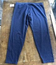 LC Lauren Conrad mid rise leggings NWT womens plus 1X long Blue full-length G5