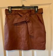 Small  Brown Skirt