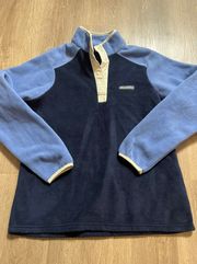 Fleece pullover medium