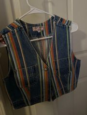 Vintage  Jean Vest