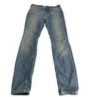 Pilcro and the Letterpress Anthropologie Low Rise Skinny Jeans 26