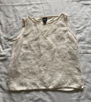 Linen Blend Tank Top