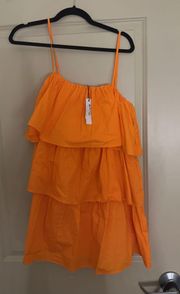 Boutique orange dress