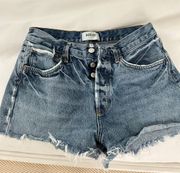 Cutoff Denim Shorts