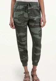 Splendid LAKESIDE Rayon Camo jogger in Gray/Stone